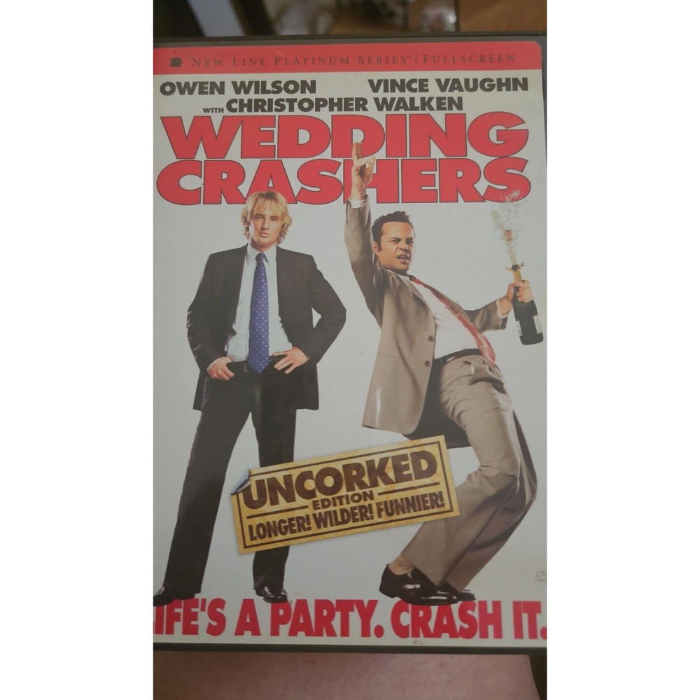 Wedding Crashers DVD Uncorked Edition Fullscreen Owen Wilson Vince Vaughn 2005